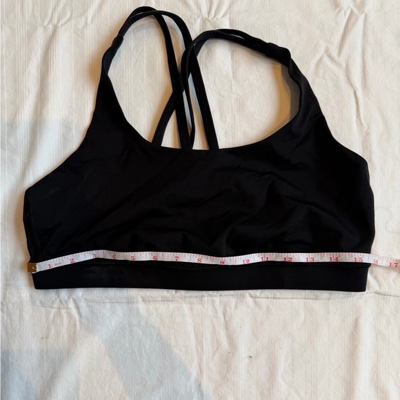 lululemon athletica Other - Lululemon Athletica Black Sports Bra - size 12, L